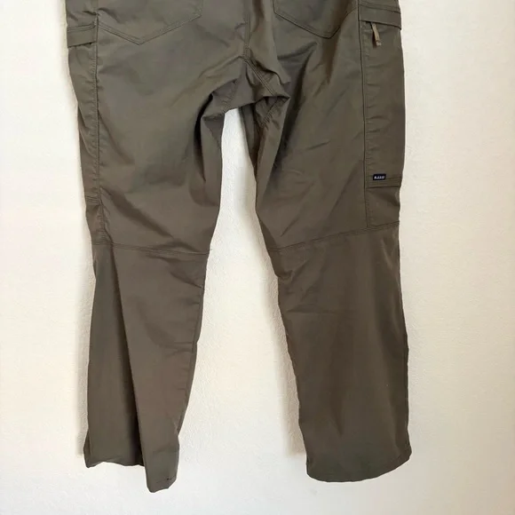 5.11 Tactical Green Cargo Pants Mens Size 36 Polyester Cotton Stretch Outdoor - Picture 7 of 14